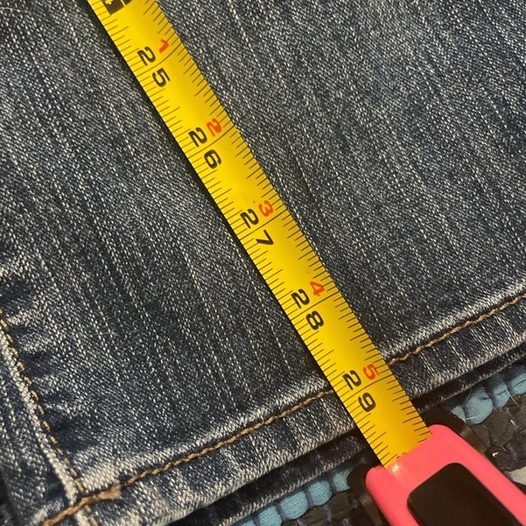 Jessica Simpson Rockin’ Curvy Boot 28 Short Skinny Low Rise Jeans Vintage - Picture 6 of 8